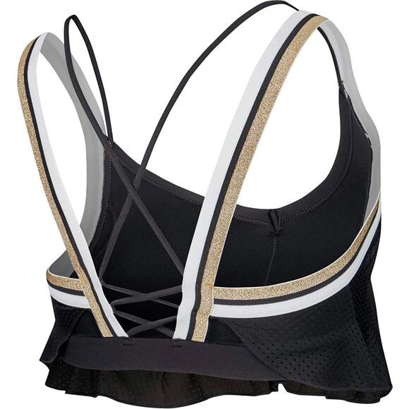 Nike Womens Glam Dunk Strappy Mid Impact Sports Bra Size XS - Picture 3 of 3